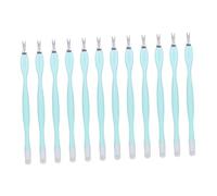 PENIKOKO 30 pièces Double-headed Dead Skin Pusher Nail Care Tool Kit Portable Nail Cuticle Remover For Manicure And Pedicure Couleur Aléatoire Couleur Aléatoire