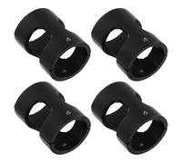 PENIKOKO 4 Pièces Adaptateur Réducteur de Potence Vélo VTT Extension de Guidon pour Améliorer la Stabilité Sécurité Montage Direct Facile pour Cyclistes Débutants et Experts