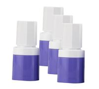 PENIKOKO 4 pièces Bouteilles Airless Rechargeables pour Fond de Teint Lotion et Maquillage Set de Portables et Étanches pour Voyage Pompes Cosmétiques Sans Air avec Couvercle Antifuite
