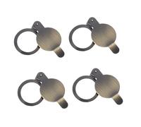 PENIKOKO 4 Pièces Couvercle de Confidentialité Cuivre pour Œil-de-Bœuf de Porte Lot de Protège-œil de Porte pour Appartement Installation Facile Protection Vie Privée