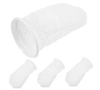 PENIKOKO 4 pièces Filtre Chaussette Aquarium Nid Abeille pour Eau Douce et Salée Accessoire Nettoyage Aquarium Filtre pour Bassin et Piscine