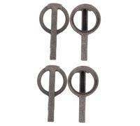 PENIKOKO 4 pièces Goupille de Verrouillage pour Échafaudage Lot de Connecteur Robuste pour Accessoires de Montage Garantissant Stabilité et Sécurité sur Chantier