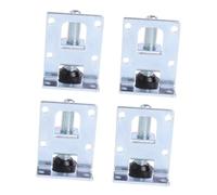 PENIKOKO 4 Pièces Meubles Réglables Acier Lot de Niveleurs Robustes pour Tables Canapés et Armoires Protection de Sol Installation Facile