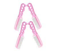 PENIKOKO 4 Pièces Set Peignes Perruque Acier Pour Coiffure Peignes Pour Perruques Femmes Accessoires De Coiffure Pour Maison