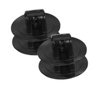 PENIKOKO 4 Pièces Support Moteur Kayak Robuste Clip de Fixation Moteur à Eau pour Bateaux Gonflables et Canoës Installation Facile Surface Horizontale ou Verticale Conçu pour Environnements