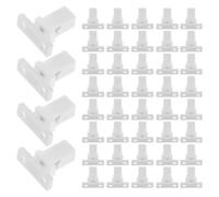 PENIKOKO 40 Pièces Bin Clamp Push-type Lock For Trash Can Lid Self-locking Buckle Replacement Clips Secure Garbage Bin Closure And Odor Prevention