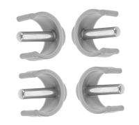 PENIKOKO 4pièces Pince à Boucle c Pour Accessoires De Cannes Fixation Solide Pour Béquilles Et Déambulateurs Clip De Serrage Pour Tubes ø Installation Rapide Et Sécurisée