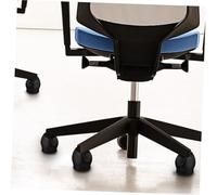 PENIKOKO 5 pièces Lot de Caches Roues pour Meubles TPE Flexible Protège Sol et Réduit Bruit Adaptés pour Chaises de Bureau Fauteuils et Meubles à roulettes