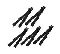 PENIKOKO 5 Pièces Sangles de Bagage Réglables Sangles Épaisses à Boucle Parachute Fixation Robuste pour Valises et Sacs à Dos Ceintures de Transport Durables et Légères pour Voyage et