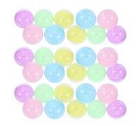 PENIKOKO 50 pièces Lot de Capsules Rondes Translucides Macaron Contenants Vides Colorés pour Distributeurs Automatiques Balles à Prix et Loisirs Créatifs Garçon Fille