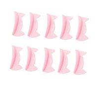 PENIKOKO 5paires Lot Coussinets Silicone Pour Rehaussement De Cils Auto-adhésifs Oreilles De Chat Usage Domestique Et Salon