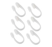 PENIKOKO 6 boîtes Pince Nez Natation Professionnelle avec Clips Éclaboussures et Portable Boîtes Blanches pour Protection Nasale Lors Baignade
