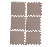 PENIKOKO 6 Pièces Dalles Emboîtables Épaisses EVA Motif Tapis Puzzle Coussiné Antidérapant Lot pour Protection Sol Intérieur Chambre Garçon Fille et Salle de Jeux