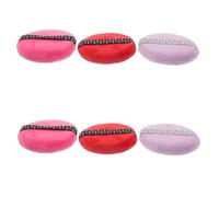 PENIKOKO 6 Pièces Powder Puff Extra Soft Large Round Makeup For Women Efficient Foundation Blending And Loose Setting Powder Portable Reusable Washable Pads