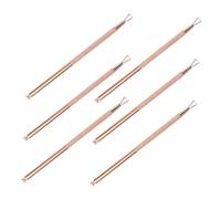 PENIKOKO 6pièces Outil Pour Enlever Les Ongles Gratte-cuticules Dissolvant Pour Cutcicules Outil Pour Repousser Les Ongles Poussoirs à Dissolvant Pour Vernis