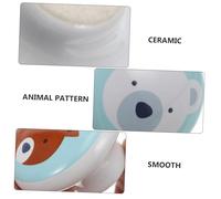 PENIKOKO 8 Pièces Lot de Boutons de Tiroir Céramique Style Cartoon Poignées Décoratives pour Armoires et Meubles Motifs Animaux Variés Faciles à Installer Accessoires pour Chambre Denfant