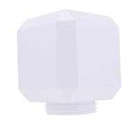 PENIKOKO Abat Jour Étanche pour Lampadaire Extérieur Acrylique Protection avec Filetage pour Éclairage Mural et Lampes de Rue