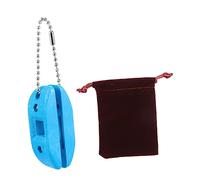 PENIKOKO Aiguiseur Patins Glace Portable Ajustable avec Chaînes de Blanche Résistante à Lusure Outil Affûtage Lames Patins Hockey de Transport Couleur Aléatoire Couleur Aléatoire