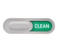 PENIKOKO Aimant pour Lave-Vaisselle Ovale Double Face « Propre/Sale » en Acrylique et ABS Aimant Souple Grand Format Indicateur État Lavage Accessoire la Cuisine Indispensable Couleur