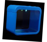 PENIKOKO Aquarium Betta Transparent avec Lumière Petit Bocal Poissons Décoratif pour Plantes et Cailloux Facile à Nettoyer et Adapté à Divers Poissons