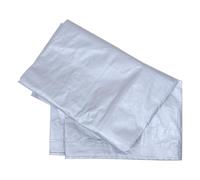 PENIKOKO Bâche Imperméable Noire 2x3 M en Pe Épais Tissé, Couverture de Protection Solaire et Auvent Résistant la Pluie pour Jardin Extérieur, Serrage et Mobilier de Jardin