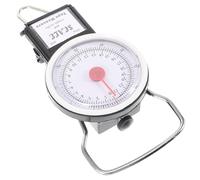 PENIKOKO Balance de Pesage Manuelle Portable avec Poignée Antidérapante Pèse Bagage Compact et pour Voyage et Affichage Numérique Étanche et Facile à Lire pour Toute