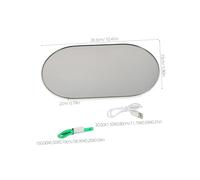 PENIKOKO Balance de Poche Électronique Compacte pour Corps Mini Pèse Personne Numérique avec Capteurs Haute Verre et Écran LED pour Usage Domestique et Déplacement