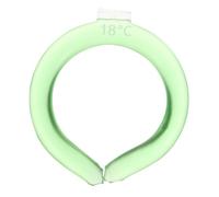 PENIKOKO Bande de Refroidissement pour Cou Réutilisable Pochette Froide Gel pour Soulager Chaleur et Confort Bandeau Ventilé Vert pour Usage Extérieur et Quotidien