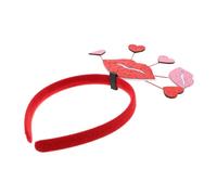 PENIKOKO Bandeau à Cœur Brillant Accessoire De Fête Pour Saint-valentin Mariages Et Célébrations Pour Photos Inoubliables