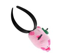 PENIKOKO Bandeau Capybara Adorable Forme de Capybara Cartoon Accessoire et pour Fête Parade et Cosplay Décoration Cheveux Danniversaire Rose