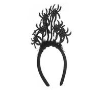 PENIKOKO Bandeau Halloween Adulte et Garçon Fille Noir Araignée et Confortable Accessoire de Fête Cosplay Unique pour Carnaval et Soirées à Thème