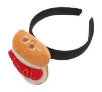PENIKOKO Bandeau Hot Dog Cartoon Accessoire Cosplay Drôle pour Femmes Halloween et Fêtes à Thème