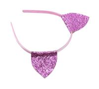 PENIKOKO Bandeau Oreilles De Chat Pour Garçon Et Filles Taille Unique Plastique Violet Accessoire Cosplay Fête Anniversaire Photo