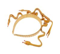 PENIKOKO Bandeau Serpent Doré Accessoire Costume Égyptien Cosplay Fête Adulte Confortable