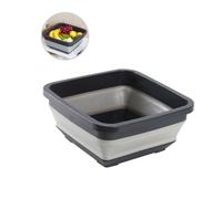 PENIKOKO Bassine Pliable Antidérapante pour Maison et Camping Bac à Linge Portable Rétractable Bac pour Lavage et Facile à Transporter et Nettoyer