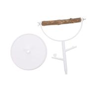 PENIKOKO Bird Perch Stand for Parrots Desktop Training Rack with Chewing Wood Rod Stable and Easy to Use for Pet Bird Exercise and Mood Relief