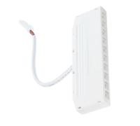 PENIKOKO Boîte De Jonction Électrique à 10 Trous En Plastique Étanche, Isolation Résistante Aux Chocs, Pour Éclairage Led D’armoire, Connexion Facile Sans Soudure, Usage Domestique Solide