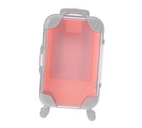 PENIKOKO Boîte de Rangement Cils Compacte avec Fermeture Sécurisée Mallette de Voyage Créative Plastique Rose pour Faux Cils
