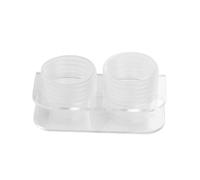 PENIKOKO Bol Alimentation Reptile Petit Format sans Aimant Plat Eau et Nourriture pour Tortues Lézards Gecko et Amphibiens Accessoire Pratique et Facile à Nettoyer