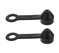 PENIKOKO Bouchon Epdm en Plongée Détendeur de 2pcs Anti-poussière pour Caoutchouc Compatible Étage Noir pour Régulateur