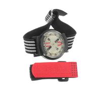 PENIKOKO Boussole Lensatique Qui Brille dans Le Noir Compas à Voile Étanche Boussole De Poignet Accessoires De Plongée sous-Marine Black Abs