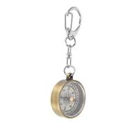 PENIKOKO Boussole Porte-clés Vintage Alliage de Zinc Précision Nord Fiable pour Randonnée Camping et Activités Extérieures Accessoire Multifonction pour Hommes