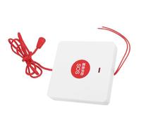 PENIKOKO Bouton Alarme Urgence Mural avec Cordon Tirant Système Alerte Incendie Manuel pour Soins à Domicile Patients Alités et Personnes Âgées