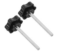 PENIKOKO Boutons De Réglage Étoile M6 Coussinet Caoutchouc Vis De Serrage Manuelle Pour Déambulateur Entretien Rapide Accessoire Mobilités Seniors