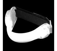 PENIKOKO Bracelet de Cheville Lumineux LED en PVC Blanc Brassard Réfléchissant Réutilisable Lampe de pour Course Nocturne Jogging Cyclisme et Activités en Plein Air