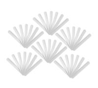 PENIKOKO Bracelets à Claquer Graffiti Blancs pour Garçon et Filles D’âge Préscolaire, Taille Standard, Pvc Solide, Légers et Sûrs pour Fête, Activité DIY Peinture, Lot de 60 Pièces