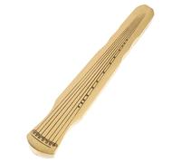 PENIKOKO Brass Paperweight with Guqin Design Heavy Duty Desktop Decoration for Office and Study Secure Flat Paper Holder Unique Artistic Calligraphy Accessory