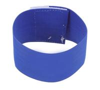 PENIKOKO Brassard de Capitaine Football pour Matchs et Sports Équipe Bleu avec Lettres Résistantes Réutilisable pour Football Basket et Hockey