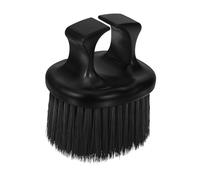 PENIKOKO Brosse à Cheveux Pour Salon Brosse à Épousseter Cheveux Coupés Noire Outil De Barbier Pour Hommes