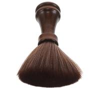 PENIKOKO Brosse à Nuque de Barbier en Bois de Hêtre Poils Doux en Nylon Brosse Manuelle Polyvalente pour Salon de Coiffure et Coupe de Cheveux Accessoire Professionnel pour Balayer les